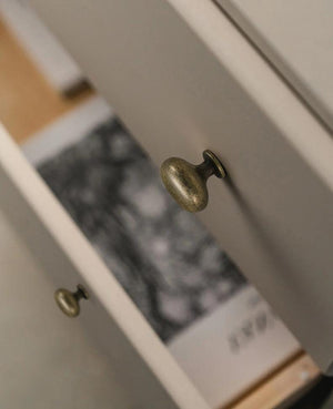Alloy Vintage Cabinet Pulls & Knobs - Silver Finish for Wardrobes - #3 Ant.Silver 192mm / 1pc