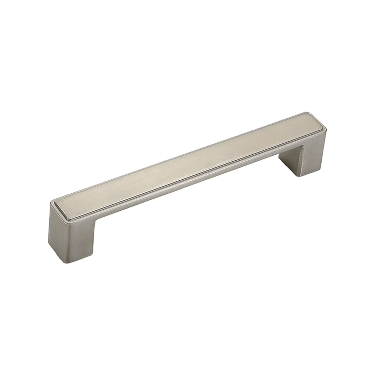 Metal cabinet bar pull, 128 mm silver.