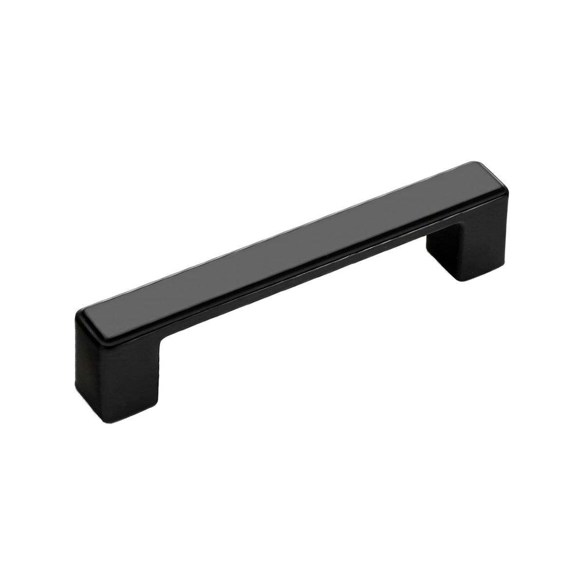 Metal cabinet bar pull, 96 mm black.