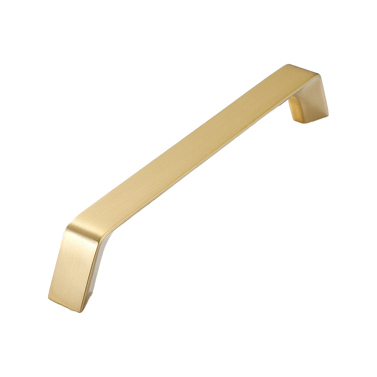 Solid brass cabinet bar pull, style #25, 160 mm.