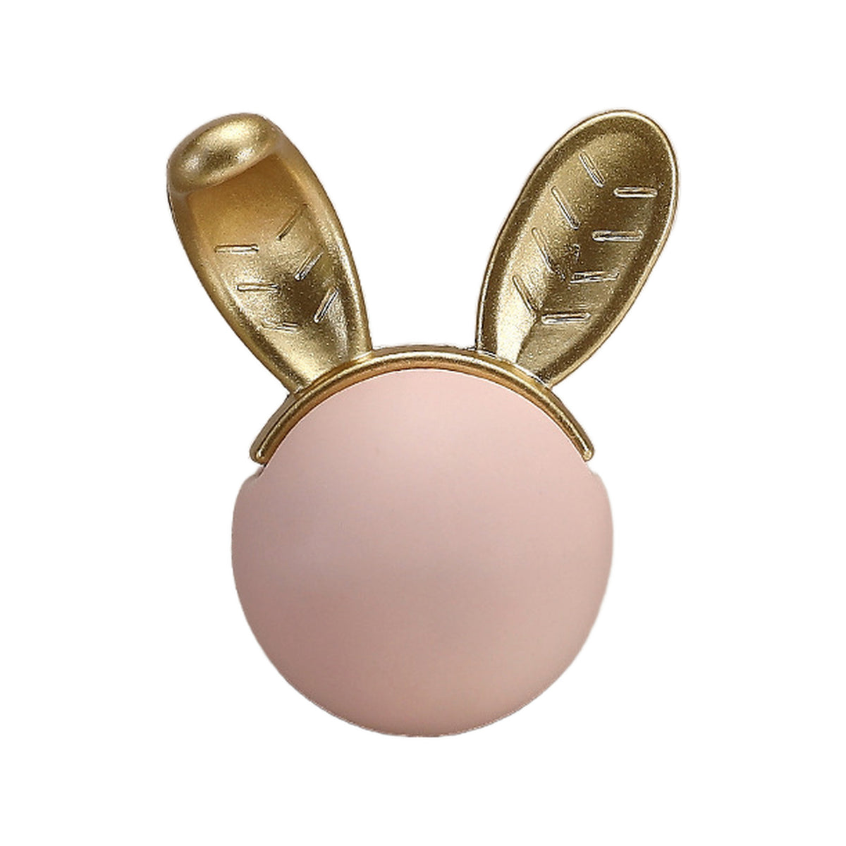 Ceramic cabinet knob, style #2, pink.