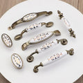 Ceramic Cabinet Pulls & Knobs - Antique Bronze Finish for Cabinets - #1 / 1pc