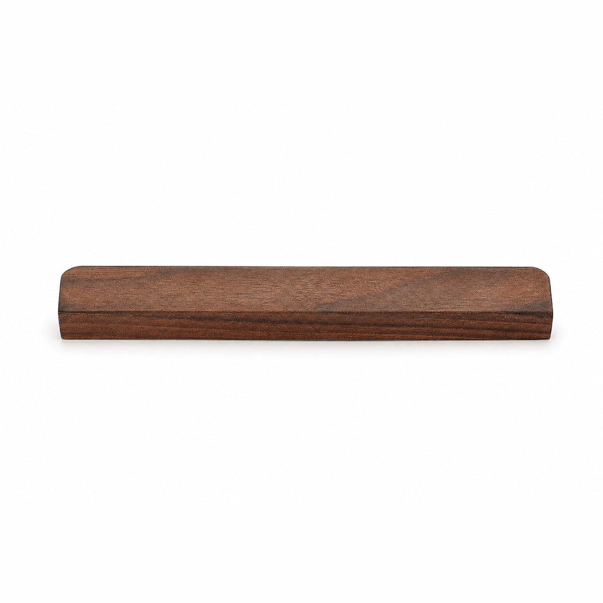 Walnut wood cabinet finger pull, style #2 (160 mm option).