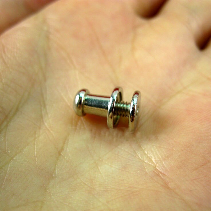 Small Round Screw Drop Drawer Pull Handle Knob Sam Browne Button Ancient Vintage Antique Bronze Silver Furniture Door Cabinet Decor