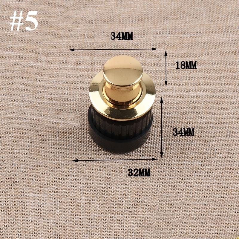 Brass Cabinet Pulls & Knobs - #1, #2, #3, #4, #5, #6 Finish Hardware - #6 / 1pc