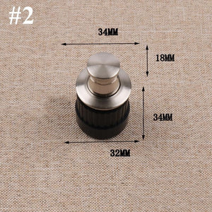 Brass Cabinet Pulls & Knobs - #1, #2, #3, #4, #5, #6 Finish Hardware - #3 / 1pc