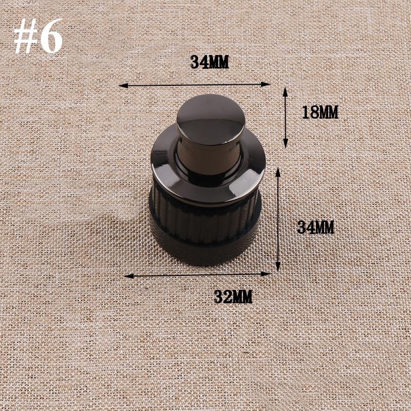 Hidden Shake Knob 34+18 x 32mm 1 3/8"+3/4" x 1 1/4" Invisible Embedded Handle Kitchen Cabinet Door Furniture Hardware Wholesale Bulk