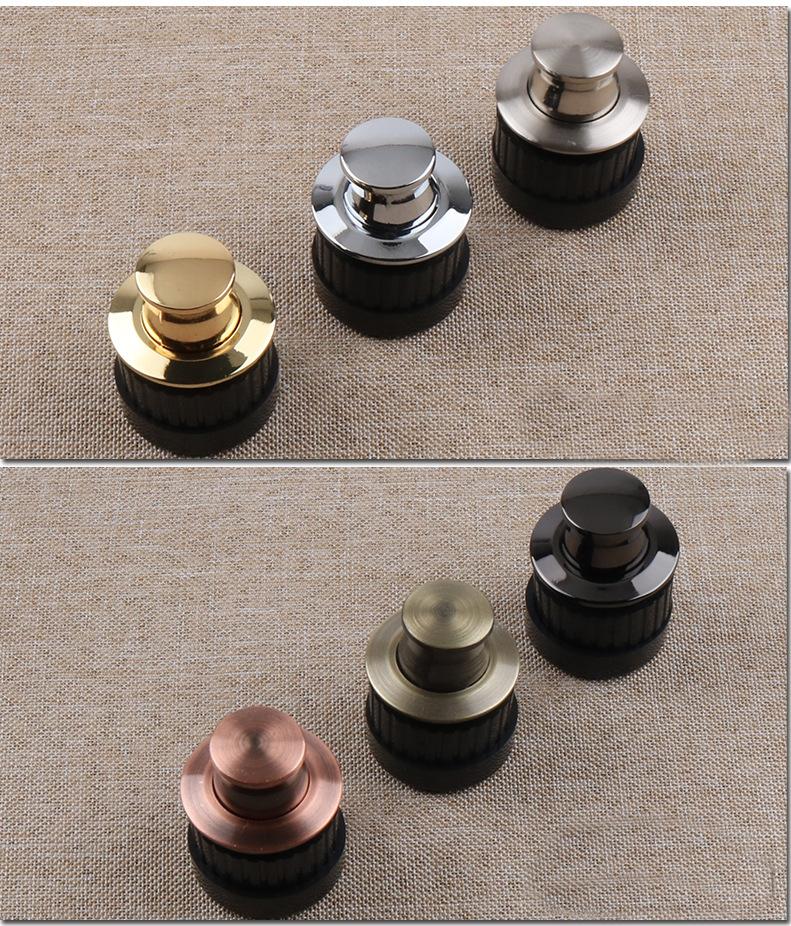Hidden Shake Knob 34+18 x 32mm 1 3/8"+3/4" x 1 1/4" Invisible Embedded Handle Kitchen Cabinet Door Furniture Hardware Wholesale Bulk