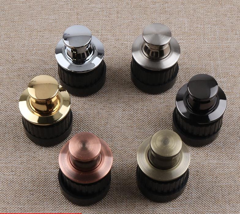 Hidden Shake Knob 34+18 x 32mm 1 3/8"+3/4" x 1 1/4" Invisible Embedded Handle Kitchen Cabinet Door Furniture Hardware Wholesale Bulk