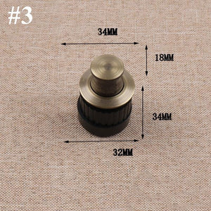 Brass Cabinet Pulls & Knobs - #1, #2, #3, #4, #5, #6 Finish Hardware - #4 / 1pc