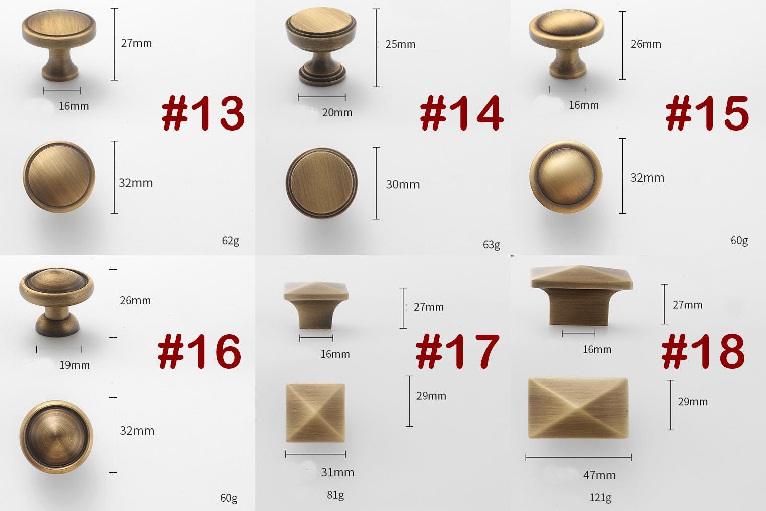 Aged Solid Brass Handles Knobs Cupboard Kitchen Cup Drawer Bin Pulls Antique Bronze Cabinet Door Furniture Decor Hardware Wholesale Bulk