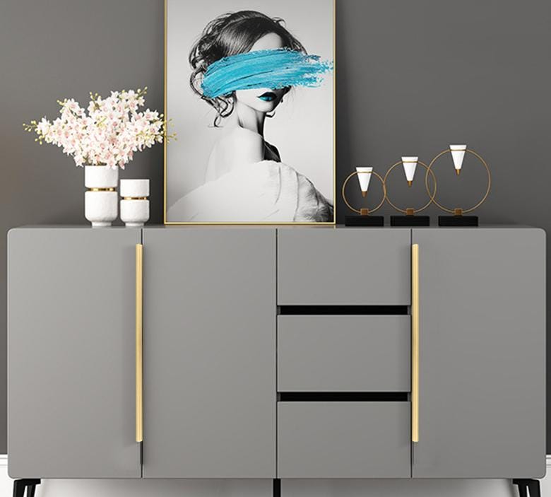 Solid Brass Cabinet Cup Pulls - Furniture for Cabinets & Drawers - 1200mm / 1pc
