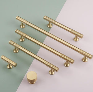 Solid Brass Round Cabinet Cup Pulls - Furniture Decorative Hardware - 158mm / 1pc