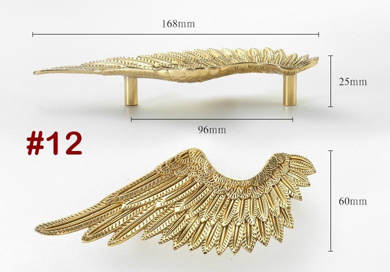 Solid Brass Vintage Cabinet Pulls & Knobs - Silver Finish Hardware - #2 right/67mm / 1pc