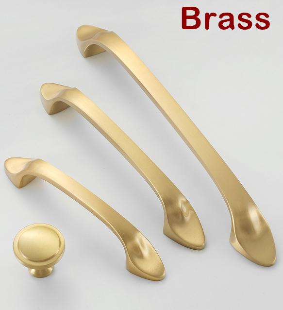 Handles Knobs Drawer Bin Pulls Solid Brass Black Aged Antique Bronze Silver Gold Plated Kitchen Cabinet Door Furniture Hardware Wholesale