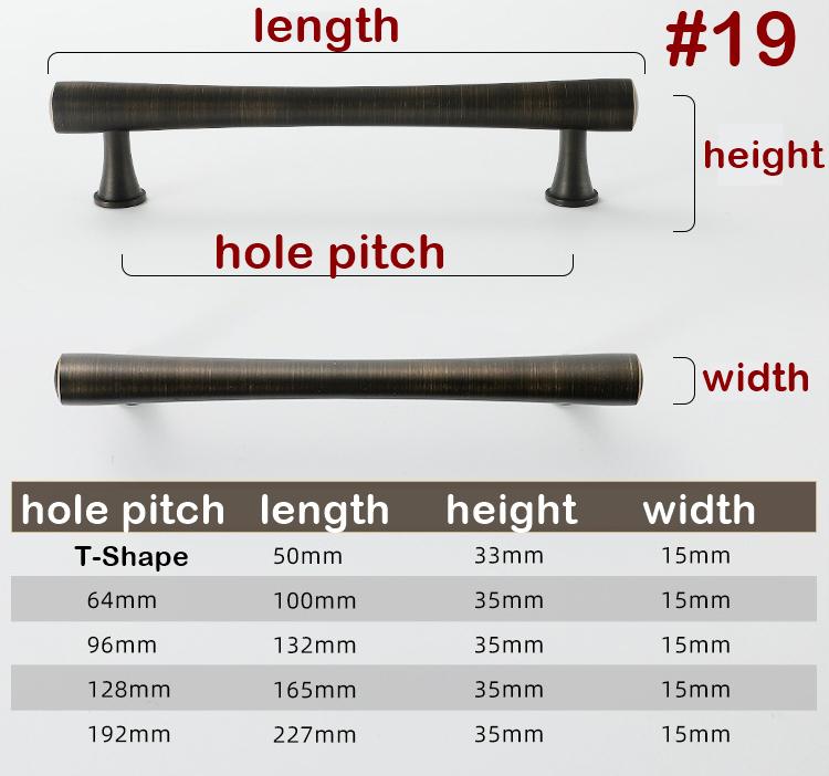 Aged Solid Brass Handles Knobs Cupboard Kitchen Cup Drawer Bin Pulls Cabinet Door Furniture Decor Hardware Wholesale Bulk