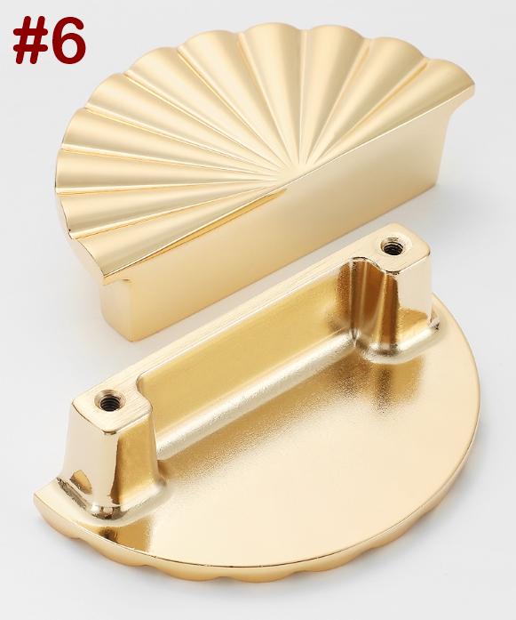 Solid Brass Mid-Century Cabinet Pulls & Knobs - Antique Bronze Finish - #2 - 68mm/silver / 1pc