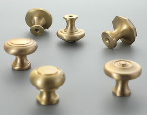 Solid Brass Square Cabinet Cup Pulls - Furniture for Wardrobes - #7 - 170mm / 1pc