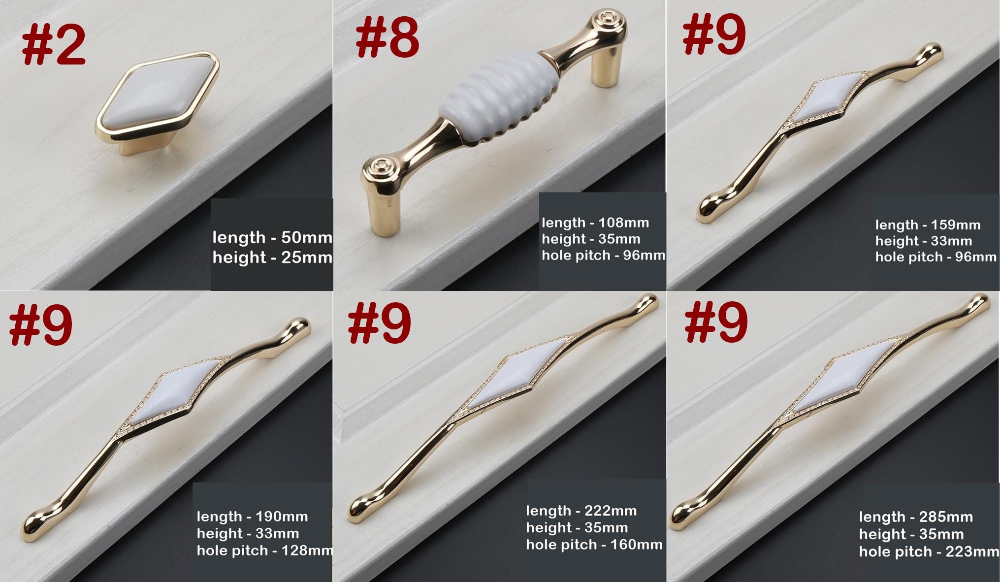 Solid Brass Handles Knobs Cupboard Kitchen Cup Drawer Bin Pulls Cabinet Door Furniture Decor Hardware Wholesale Bulk