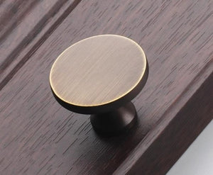 Solid Brass Vintage Cabinet Pulls & Knobs - Antique Bronze Finish - view 9