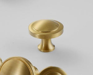 Solid Brass Cabinet Pulls & Knobs - Brass Color Finish for Cabinets - view 8