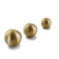 Solid Brass Cabinet Pulls & Knobs - Brass Color Finish for Cabinets - #10 small / 1pc