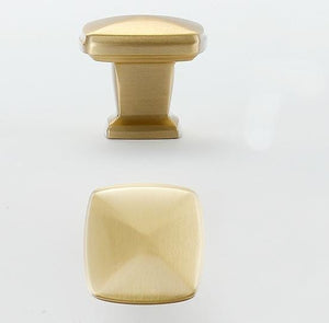 Solid Brass Cabinet Pulls & Knobs - Brass Color Finish for Cabinets - view 7
