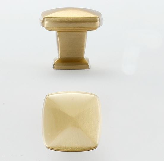Solid Brass Cabinet Pulls & Knobs - Brass Color Finish for Cabinets - view 7