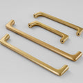 Solid Brass Cabinet Pulls & Knobs - Brass Color Finish for Cabinets - #15 106mm / 1pc