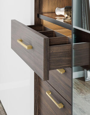 Solid Brass Cabinet Pulls & Knobs - Brass Color Finish for Cabinets - view 8