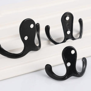 Alloy Vintage Cabinet Pulls & Knobs - Black Finish for Wardrobes - No.2 Green / 1pc