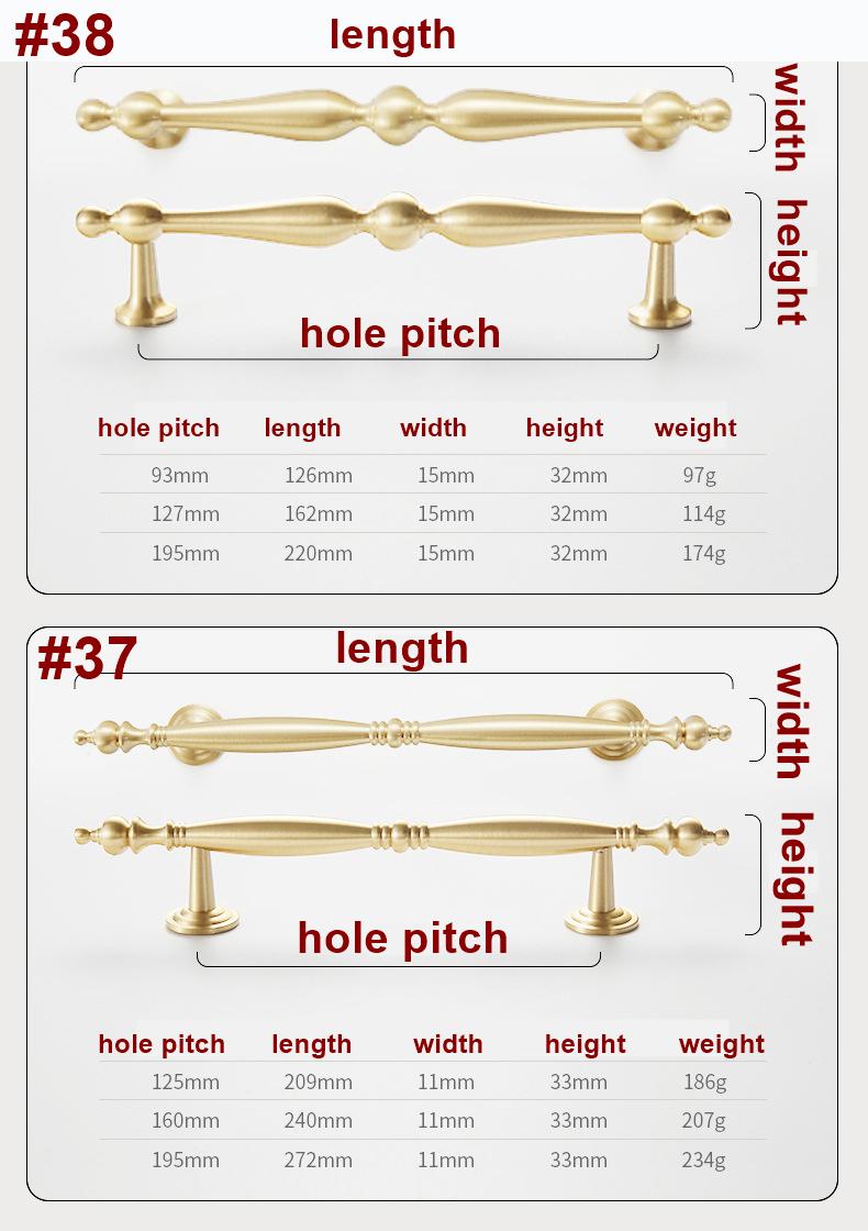 Solid Brass Cabinet Cup Pulls - Furniture for Cabinets & Drawers - #5 - 30mm / 1pc