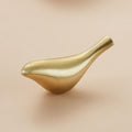 Solid Brass Cabinet Pulls & Knobs - Gold Finish Furniture Hardware - #1 / 1pc