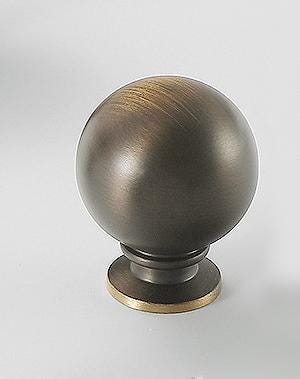 Solid Brass Vintage Cabinet Pulls & Knobs - Antique Bronze Finish - view 3