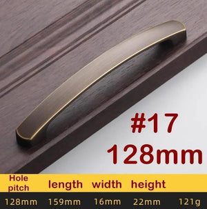 Solid Brass Cabinet Pulls & Knobs - Furniture Decorative Hardware - view 3
