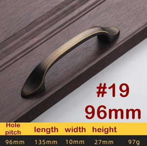 Solid Brass Cabinet Pulls & Knobs - Furniture Decorative Hardware - #19 - 128mm / 1pc