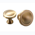Solid Brass Cabinet Pulls & Knobs - Brass Color Finish for Cabinets - #7 small / 1pc