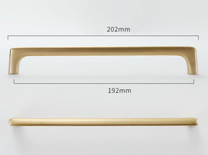 Solid Brass Cabinet Pulls & Knobs - Brass Color Finish for Cabinets - view 6