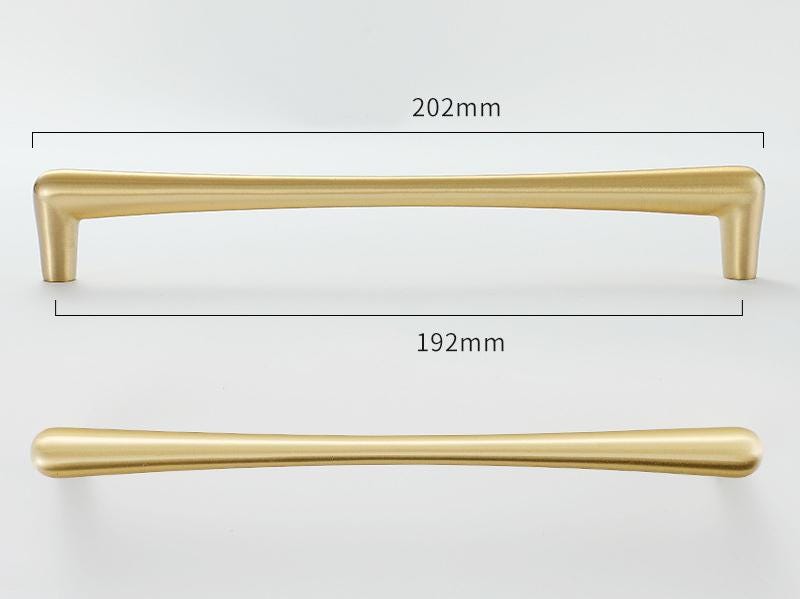 Solid Brass Cabinet Pulls & Knobs - Brass Color Finish for Cabinets - view 5