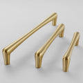 Solid Brass Cabinet Pulls & Knobs - Brass Color Finish for Cabinets - #17 106mm / 1pc