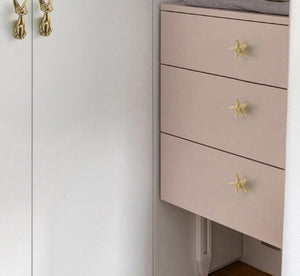 Solid Brass Cabinet Pulls & Knobs - Gold Finish Furniture Hardware - view 6