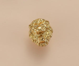 Solid Brass Lion Cabinet Pulls & Knobs - Gold Finish for Cabinets - view 5