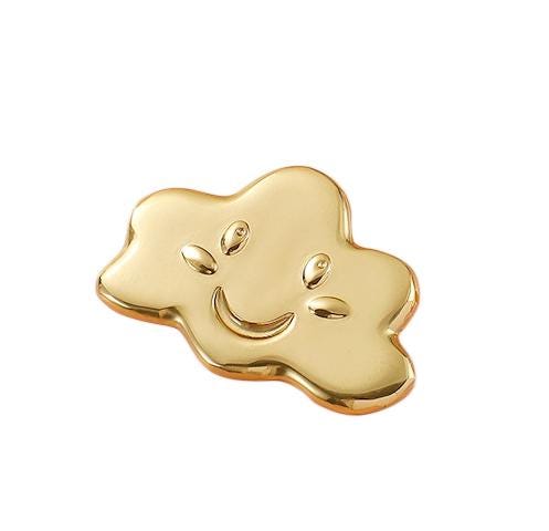 Solid Brass Cloud Drawer Knob 39 55 mm 1 1/2" 2 1/8" Gold Color Kitchen Door Drawer Pull Furniture Hardware Wholesale