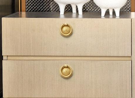 Solid Brass Flower Drop Ring Drawer Pull Knob Door Knocker 13 48 mm 1/2" 7/8" Gold Color Kitchen Furniture Hardware Wholesale Bulk
