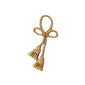 Solid Brass Floral Cabinet Pulls & Knobs - Gold Finish for Cabinets - #3 / 1pc