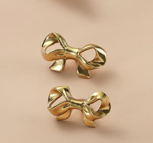 Solid Brass Floral Cabinet Pulls & Knobs - Gold Finish for Cabinets - view 7