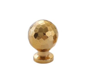 Solid Brass Vintage Cabinet Pulls & Knobs - Gold Finish Hardware - No.1 / 1pc