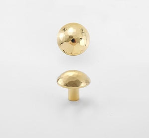 Solid Brass Cabinet Pulls & Knobs - Gold Finish Furniture Hardware - view 8