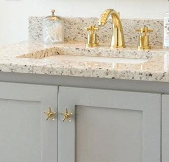 Solid Brass Cabinet Pulls & Knobs - Gold Finish Furniture Hardware - view 8