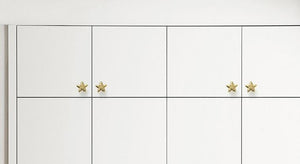 Solid Brass Cabinet Pulls & Knobs - Gold Finish Furniture Hardware - view 5